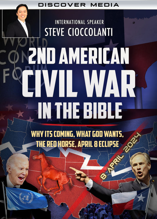 2nd American CIVIL WAR in the Bible | Why Its Coming, What God Wants, the RED HORSE, April 8 ECLIPSE