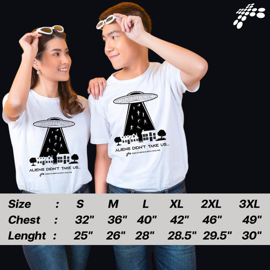 UFO Disclosure Coming - Get Ready, Tell the Truth About Aliens! White T-Shirt