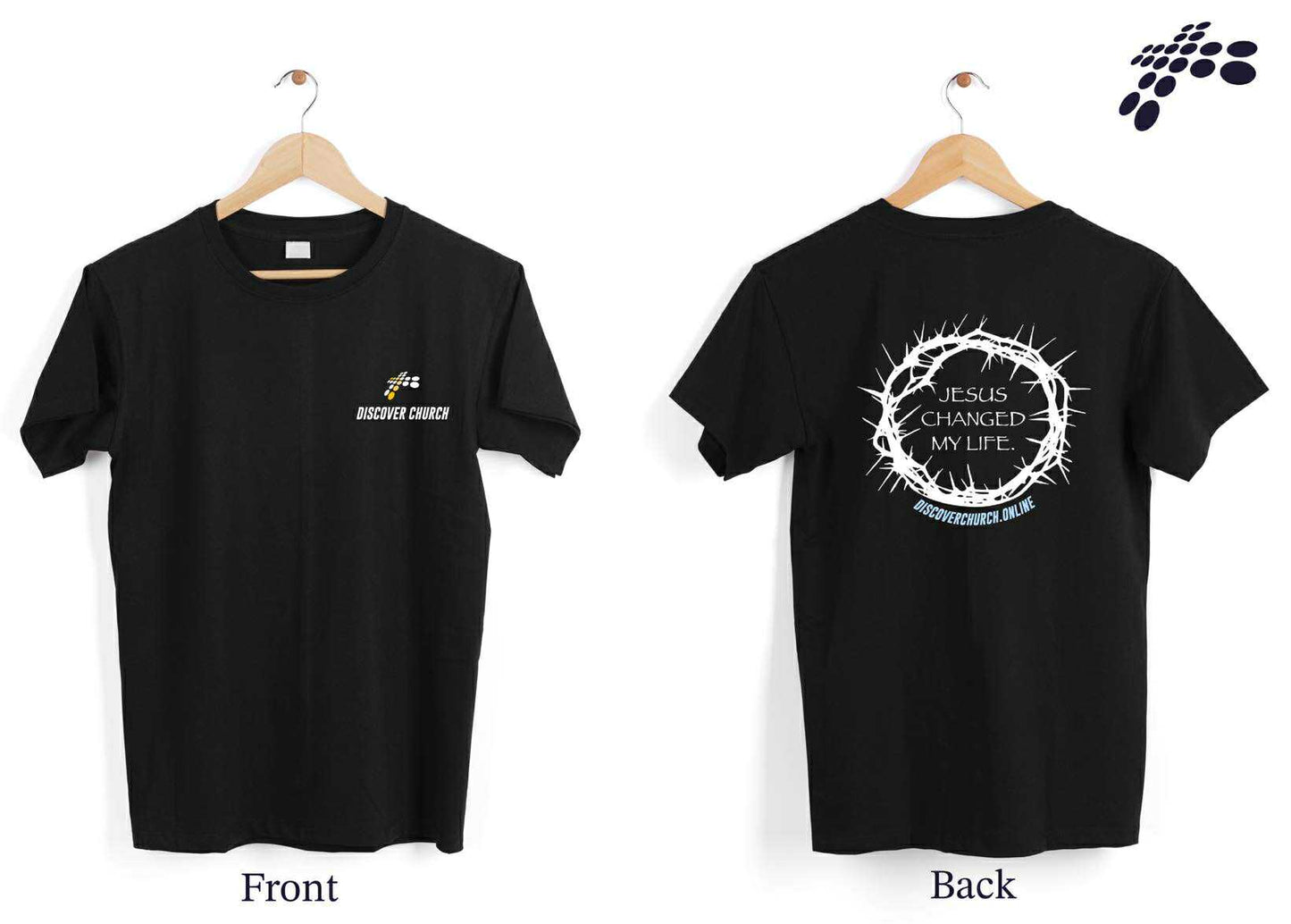 Crown of Thorns Black T-shirt