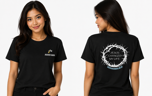 Crown of Thorns Black T-Shirt