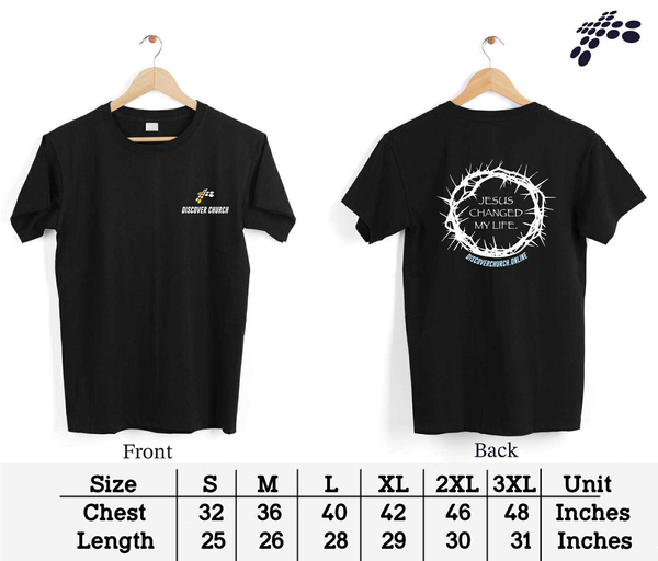 Crown of Thorns Black T-shirt