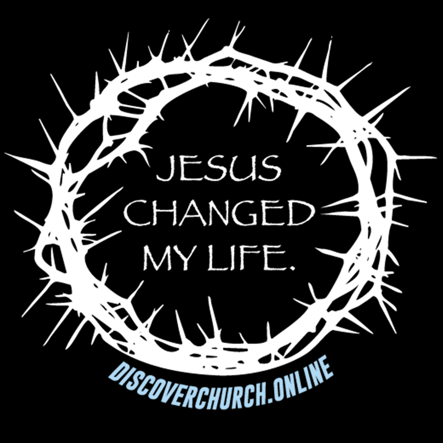 Crown of Thorns Black T-shirt