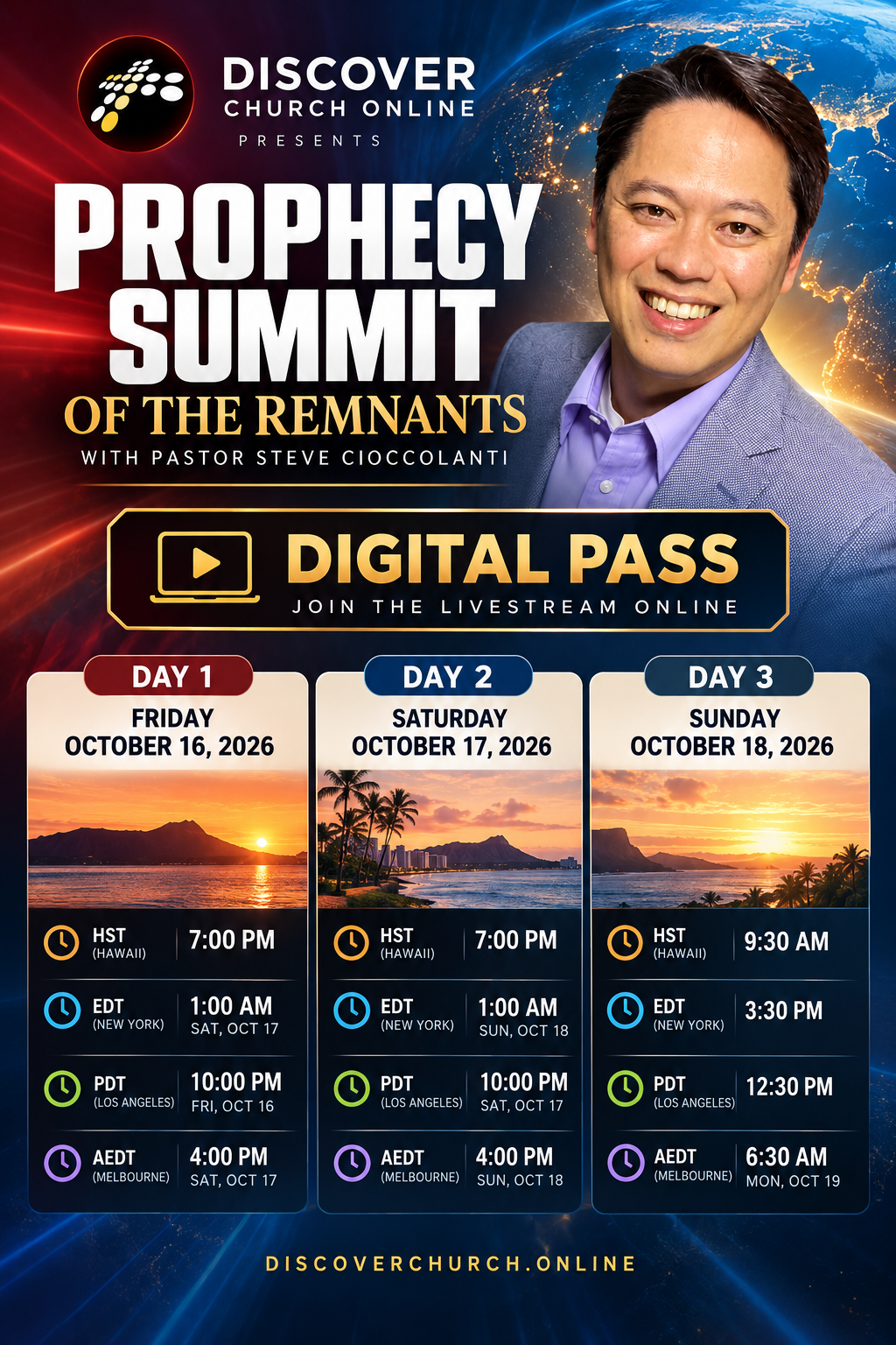 Prophecy Summit of the Remnants — Digital Pass