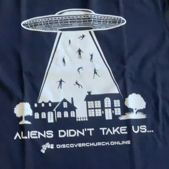 Blue Navy UFO T-Shirt Video Review