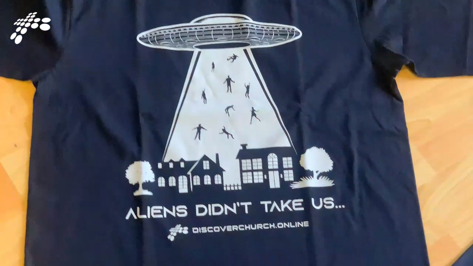 Blue Navy UFO T-Shirt Video Review